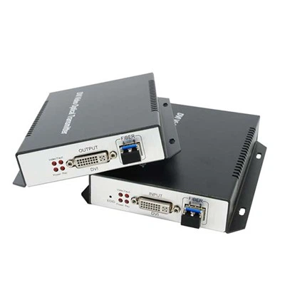 DVI -extender over vezels